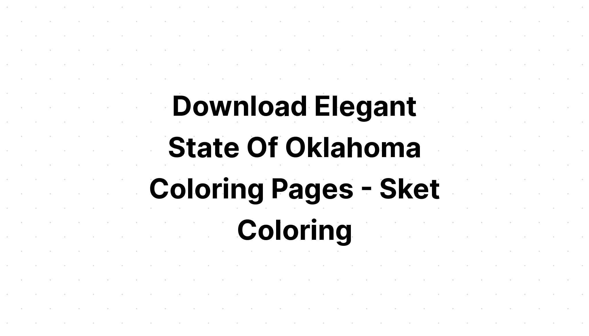 Download Oklahoma State Mandala SVG File